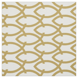 Christian Fish Pattern Fabric