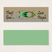 Christian Fish Profile Card (Front & Back)