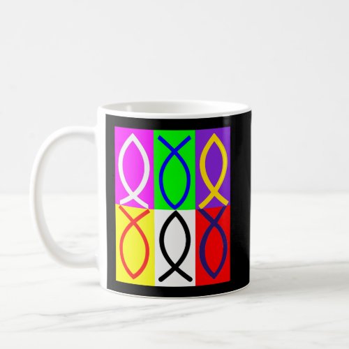 Christian Fish Symbol 2 Coffee Mug