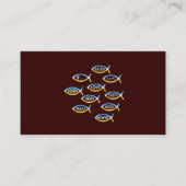Christian | Fish Symbol Business Card (Front)