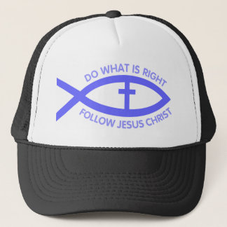 Christian Fish Symbol Hat