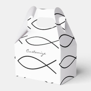 Christian Fish Symbol Ichthys Thunder_Cove Favor Boxes