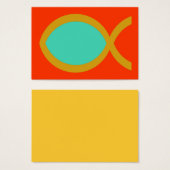 Christian Fish Symbol Tract Card / (Front & Back)