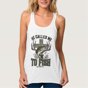 Christian Fishing Design He Called Me to Fish Tank Top