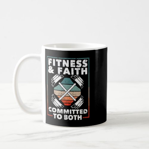 Christian Fitness Faith Committed To Both Christia Coffee Mug