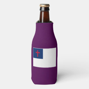 CHRISTIAN FLAG BOTTLE COOLER