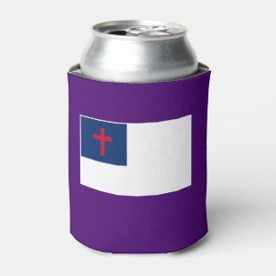 CHRISTIAN FLAG CAN COOLER