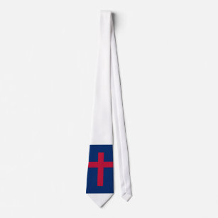 Christian Flag Christian Cross Tie