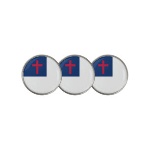 Christian flag Golf Ball Marker