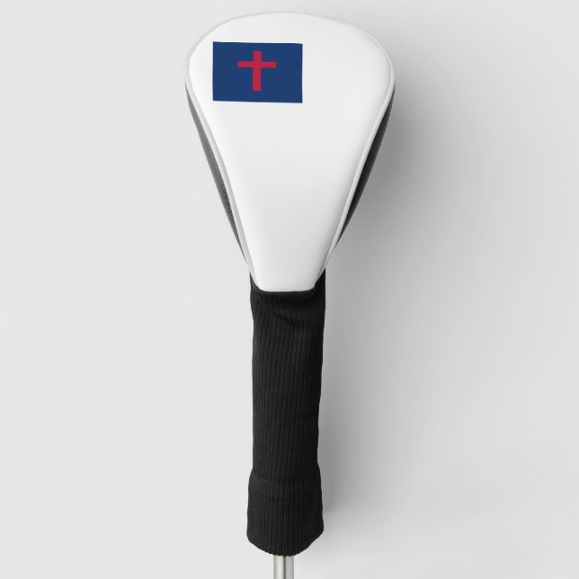 Christian flag Golf Head Cover (Front)