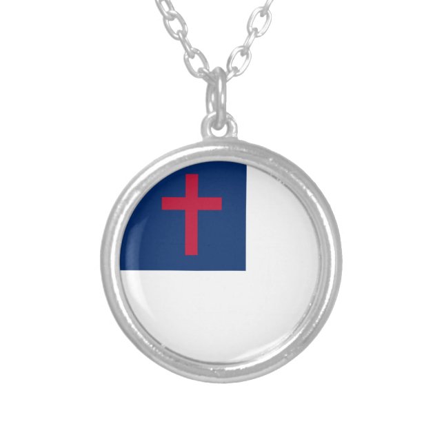 Christian flag Necklace (Front)