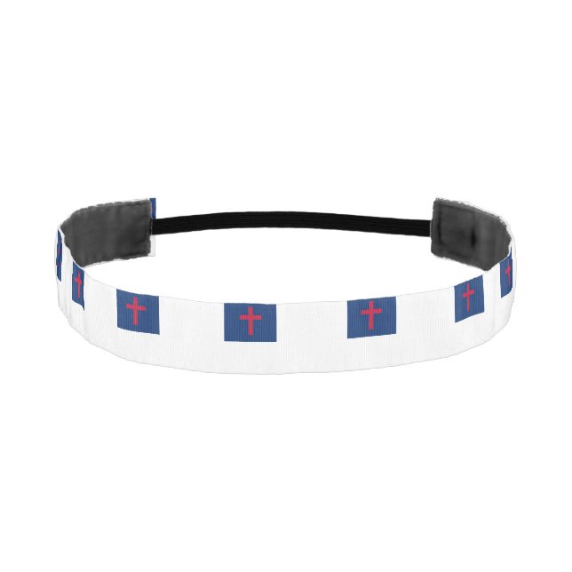 Christian flag Non-Slip Headbands (Front)