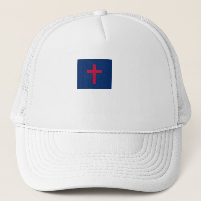 Christian flag Trucker Hat (Front)
