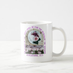 Christian Floral Coffee and Tea Mug