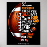 Christian Football Deuteronomy 31 6 Bible Christia