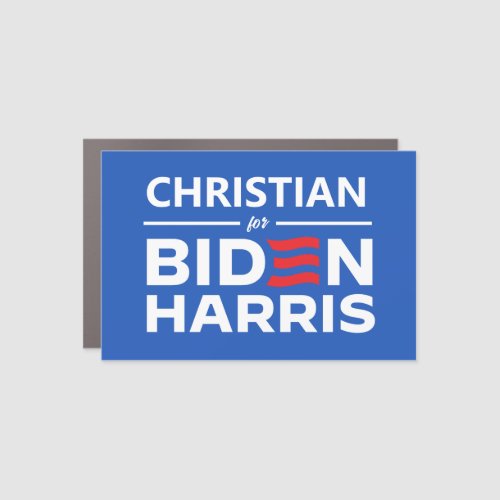 Christian for Biden Harris Car Magnet