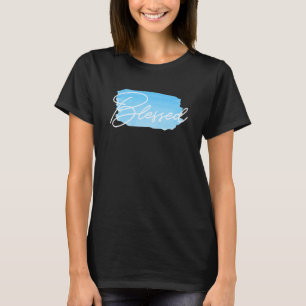 Christian  For Men Women Kids Blessed Minimalist T-Shirt