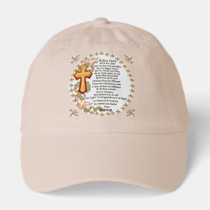Christian French Lords Prayer  Hat