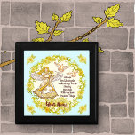 Christian Friend Angel Gift Box<br><div class="desc">Friend Angel gift box by ArtMuvz Illustration. Matching Customizable angel gifts and apparel. Angel gifts are a thoughtful and meaningful way to show someone you care. Whether you're looking for a gift for a friend, family member, or loved one, there's an angel gift that's perfect for them.Angel gifts can be...</div>