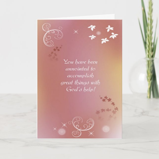 Christian Friendship Greeting Card (Front)