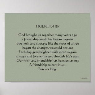very short poems about friendship