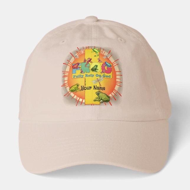 Christian FROG Cross Hat (Front)