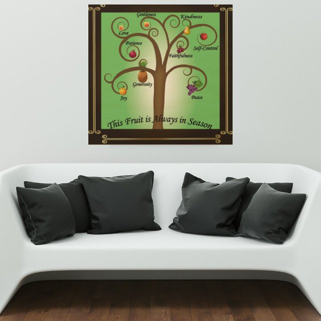 Christian Fruit of the Spirit  Wood Wall Art (Creator Uploaded)