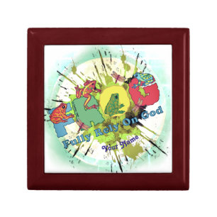 Christian Fully Rely On God  Gift Box