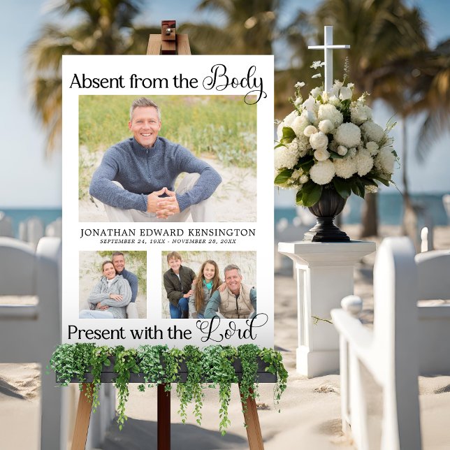 Christian Funeral Memorial Photo Tribute Foam Board (Christian Funeral Memorial Photo Tribute Foam Board)