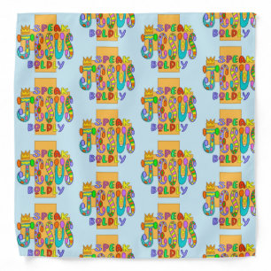 Christian Funky Jesus bandana