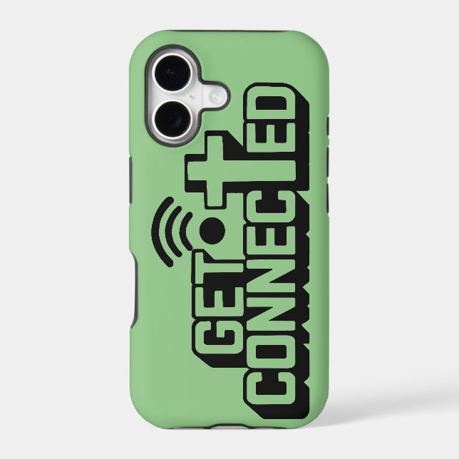 Christian Get Connected Iphone Case (Back)