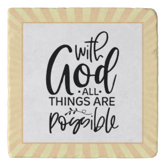 Christian Gift! Faith Based Affirmation Trivet