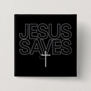 Christian Gift Jesus Faith Bible Verse Button