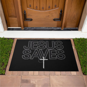 Christian Gift Jesus Faith Bible Verse Doormat