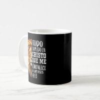 Men's Christian Coffee mug / Coffee Cups for Men / Men's Christian Cup /  Bible Verse Mug / Gifts For Christian Men / Jesus Mug / Faith Mugs