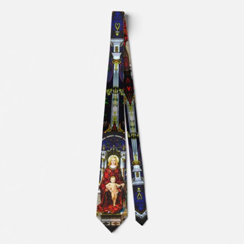 Christian Gift Tie Jesus and Mary Tie