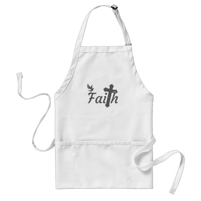 Christian Gifts for Women Christianity Gift Faith Adult Apron (Front)