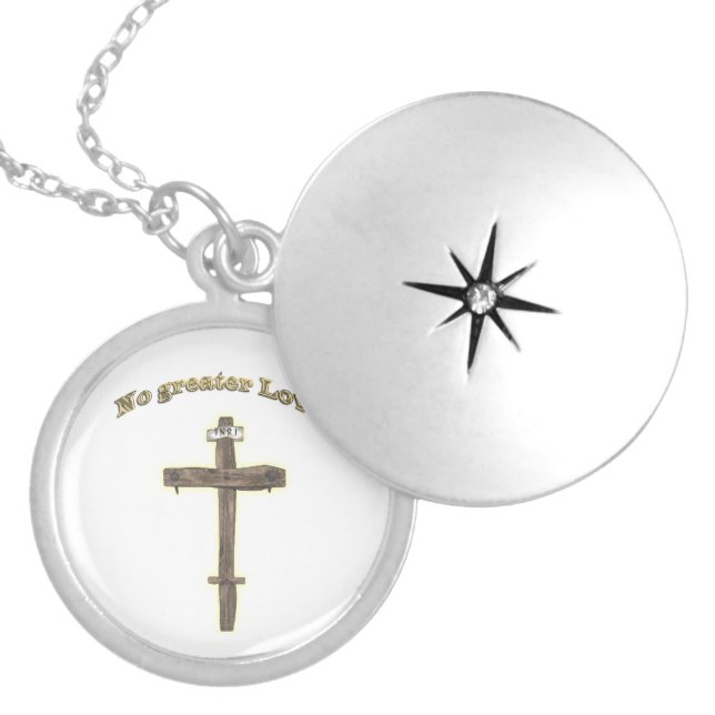 Christian gifts locket necklace (Front)