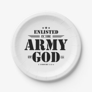 Christian gifts religious bible verse scriptures G Paper Plates