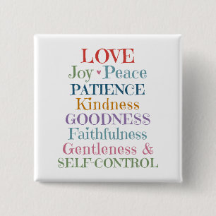 Christian Gifts, Sprit of the Fruit Quote Button