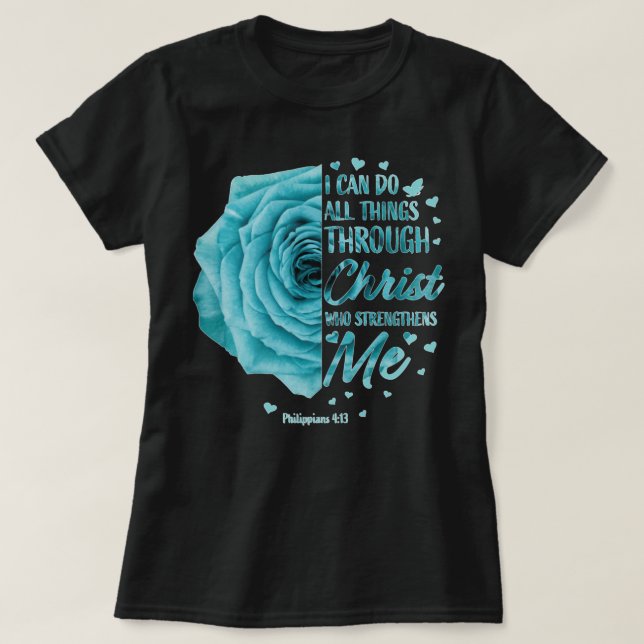 Christian Gifts Women Mom Her Religious Bible Vers T-Shirt (Design Front)