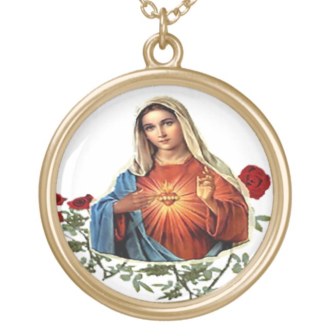 Christian Gold Plated Necklace (Front)