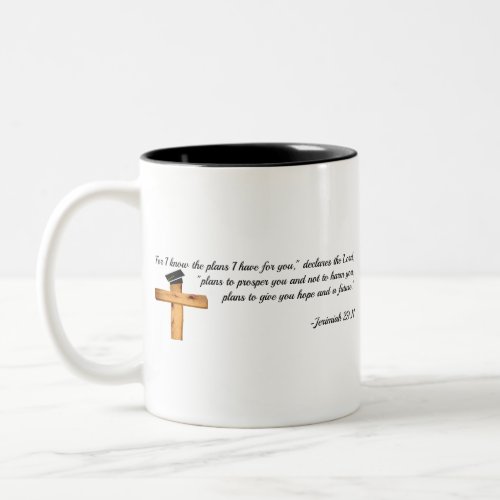 Christian Graduation Gifts Two_Tone Coffee Mug