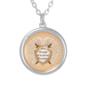 Christian Grandma round necklace