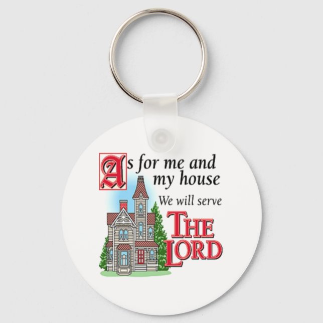 Christian Greetings Keychain (Front)