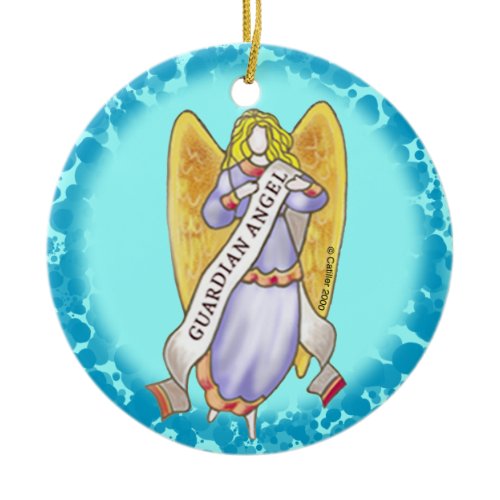 Christian Guardian Angel Ornament