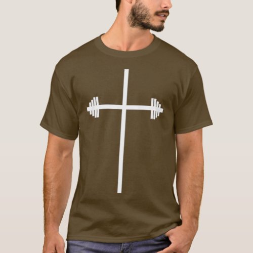 Christian Gym Strength Training Powerlifting T_Shirt