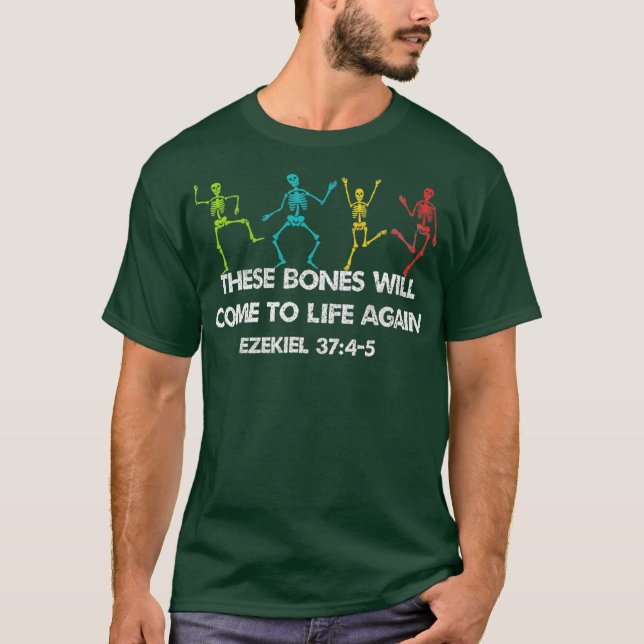 Christian Halloween  Jesus Church Cross Bible T-Shirt (Front)