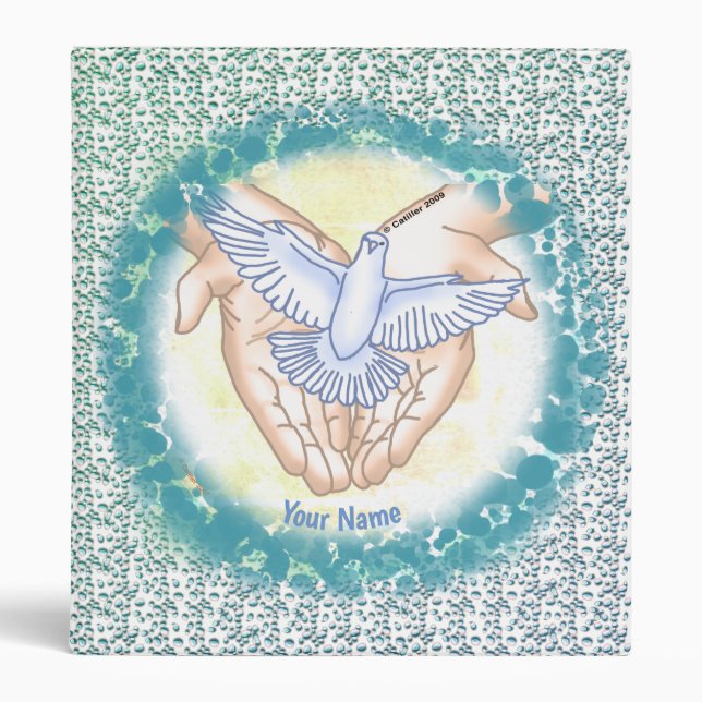 Christian Hands Dove binder (Front)