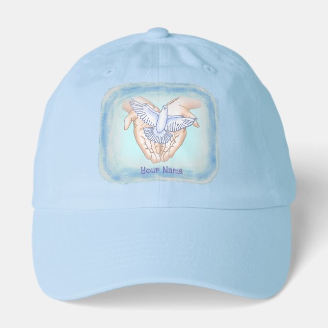 Christian Hands Dove hat (Front)